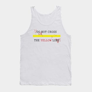 Yellow Line Tank Top